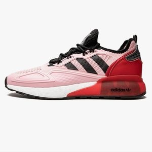 adidas men’s Sneakers in Pink and Red